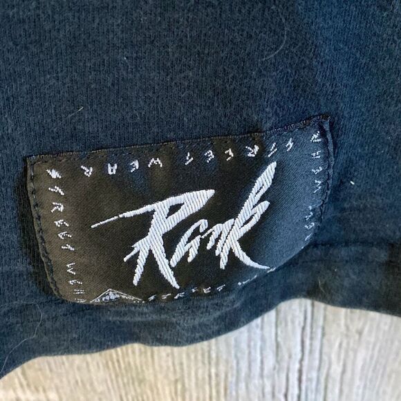 Vintage Goodwear Rank Streetwear Graphic Heavyweight T Shirt Neon Size L 90's 53 - Picture 7 of 11